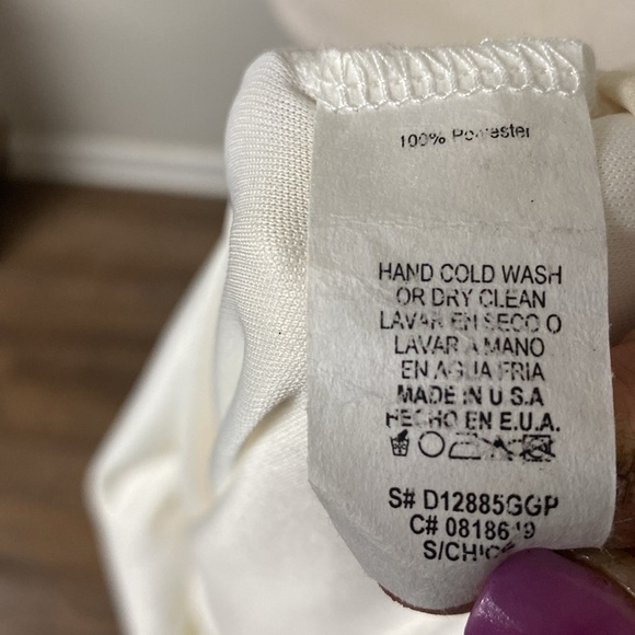 vintage wedding dress off the shoulder midi boho style - Picture 8 of 8